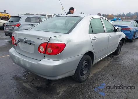 2006 Toyota Corolla Ce from USA, damaged, VIN JTDBR32E460062695
